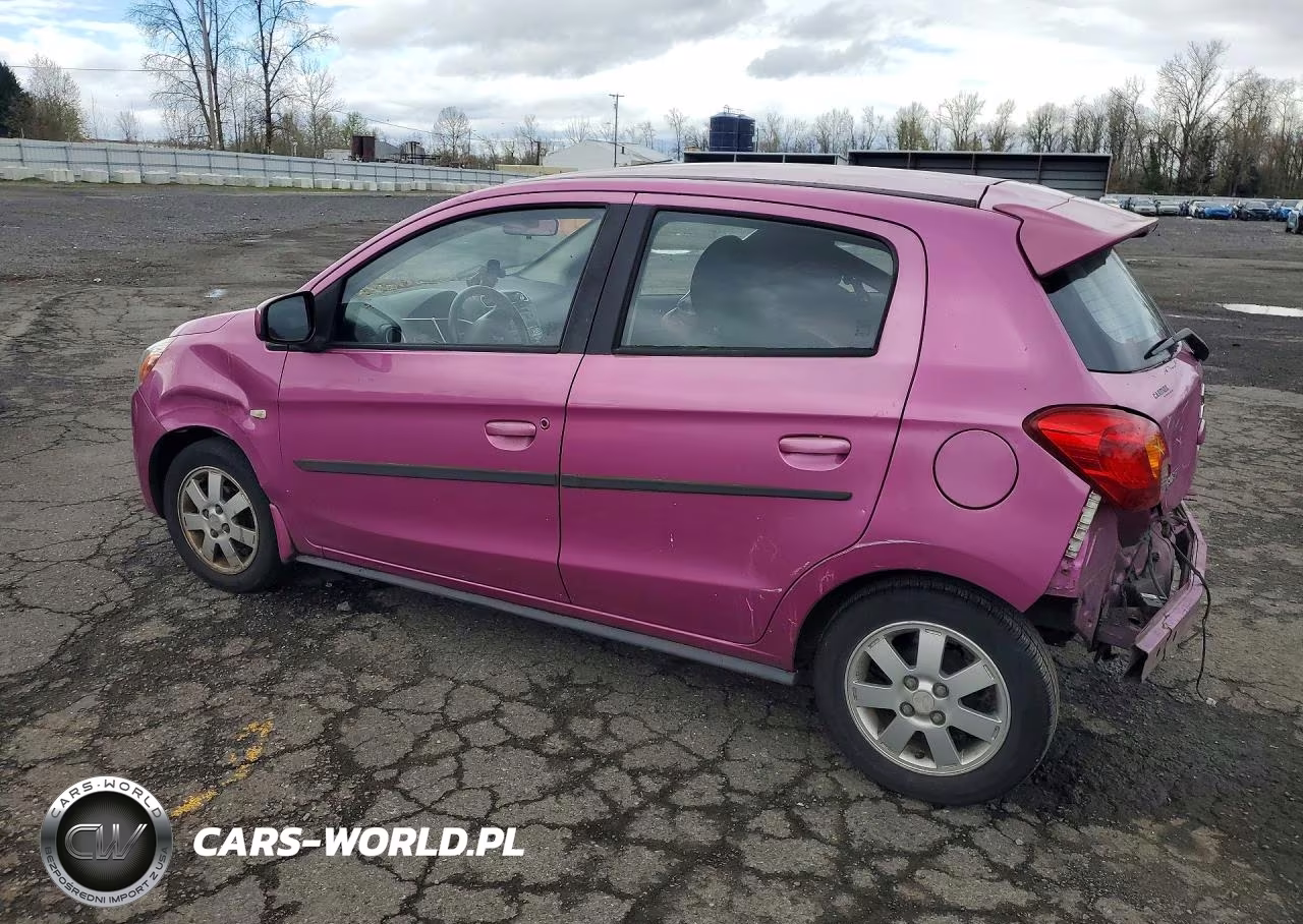 2014 Mitsubishi Mirage Es VIN:ML32A4HJ4EH005899 - 2
