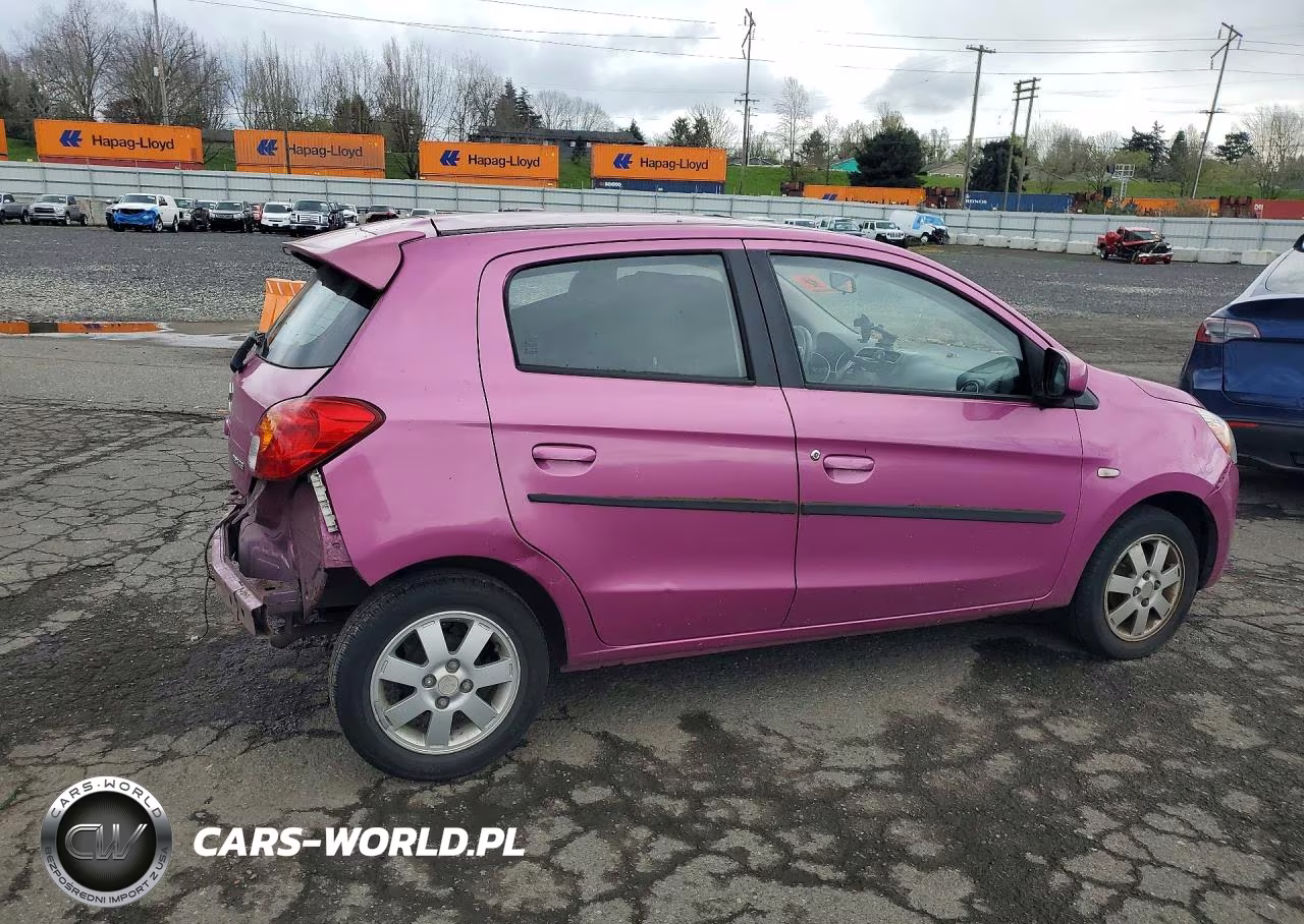 2014 Mitsubishi Mirage Es VIN:ML32A4HJ4EH005899 - 3