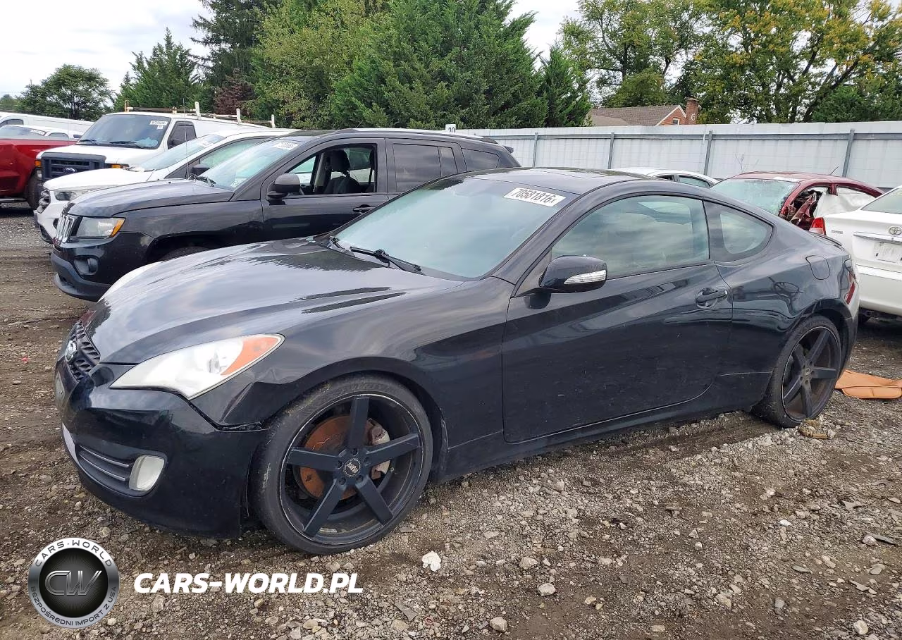 2011 Hyundai Genesis Coupe 3.8L Grand Touring VIN:KMHHU6KH9BU061044 - 1