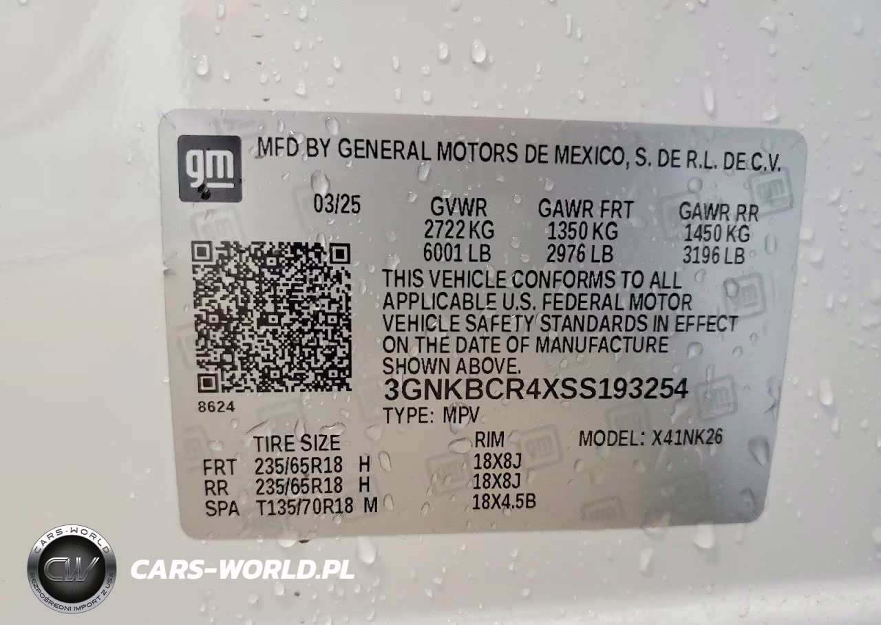 2025 Chevrolet Blazer 2Lt VIN:3GNKBCR4XSS193254 - 14