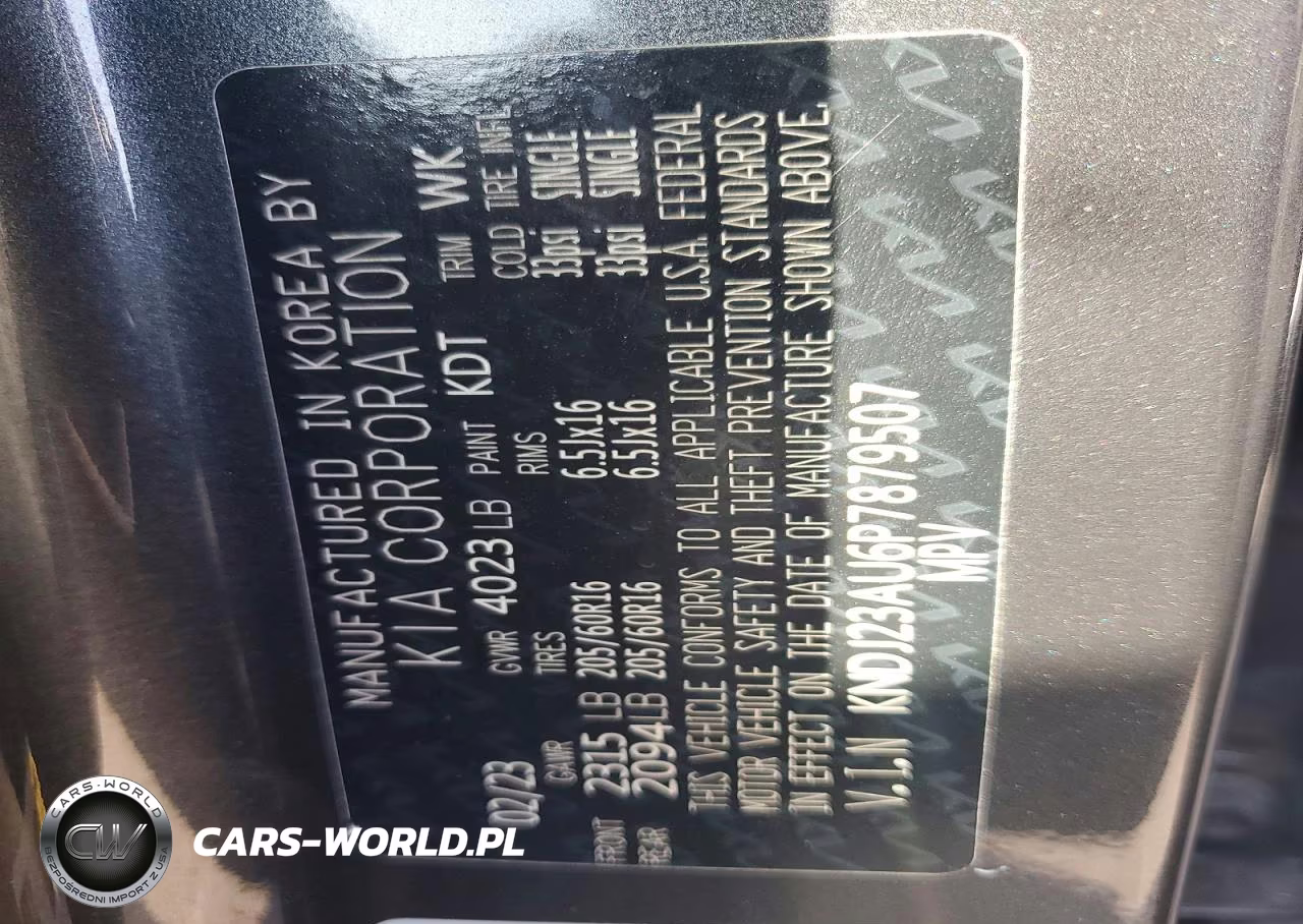 2023 Kia Soul Lx VIN:KNDJ23AU6P7879507 - 13
