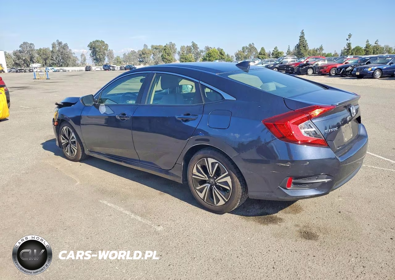 2018 Honda Civic Ex VIN:JHMFC1F31JX015865 - 2