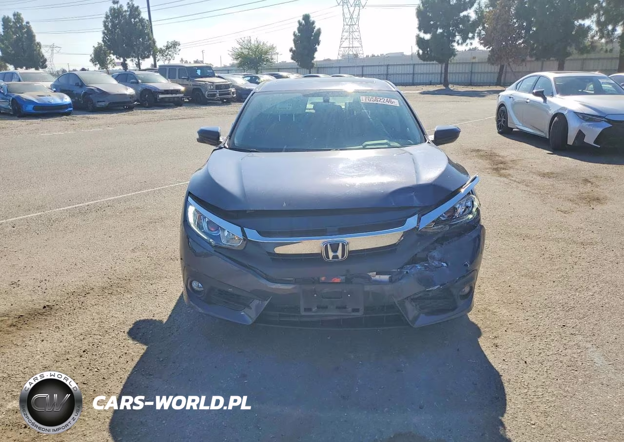 2018 Honda Civic Ex VIN:JHMFC1F31JX015865 - 5