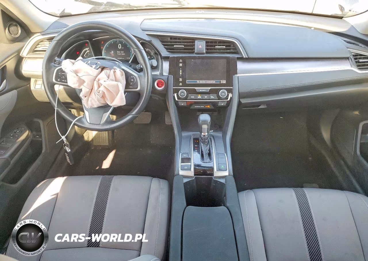 2018 Honda Civic Ex VIN:JHMFC1F31JX015865 - 8
