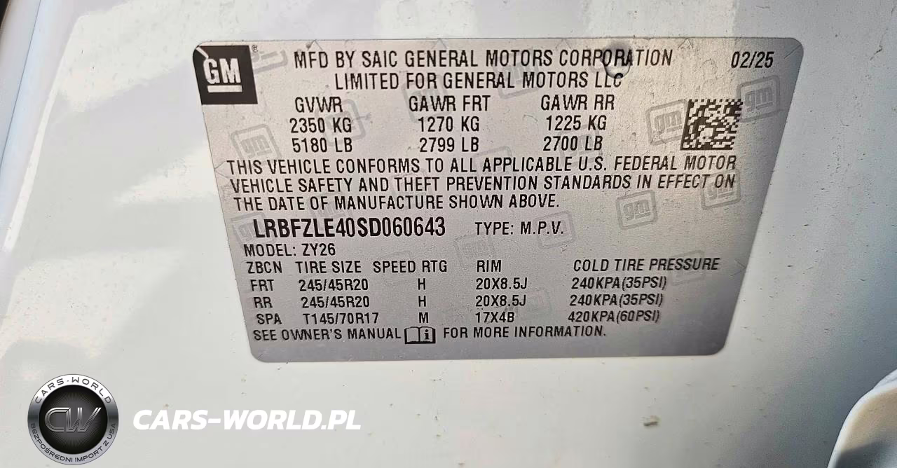 2025 Buick Envision Sport Touring Awd VIN:LRBFZLE40SD060643 - 10