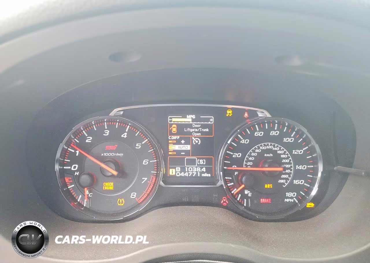 2019 Subaru Wrx Sti VIN:JF1VA2R6XK9813498 - 9