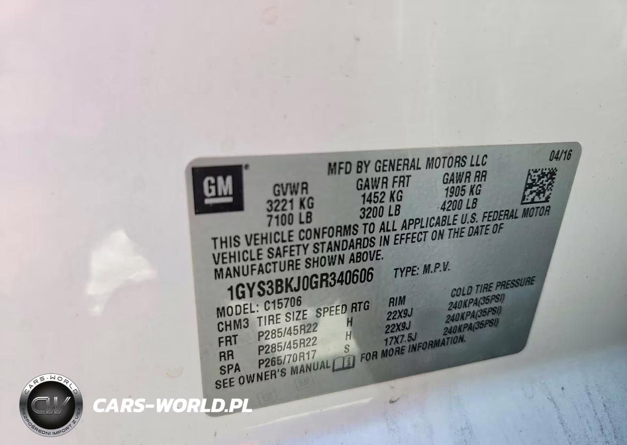 2016 Cadillac Escalade Luxury VIN:1GYS3BKJ0GR340606 - 13