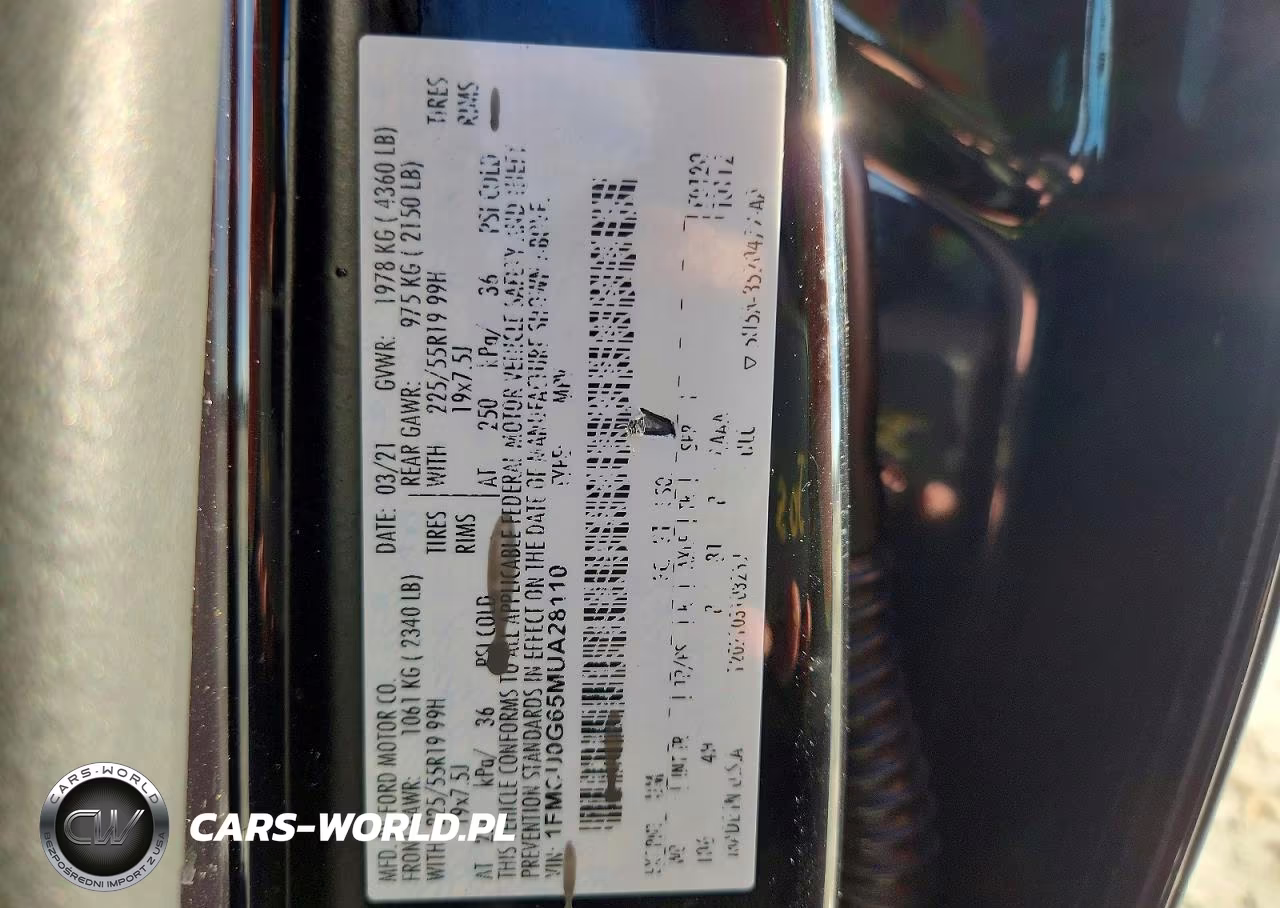 2021 Ford Escape Se VIN:1FMCU0G65MUA28110 - 13