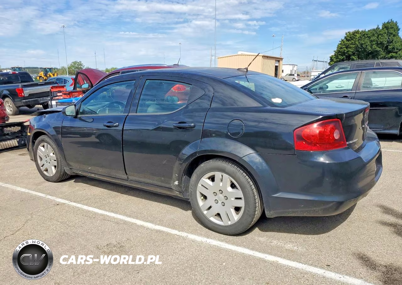 2014 Dodge Avenger Se VIN:1C3CDZAB2EN189349 - 2
