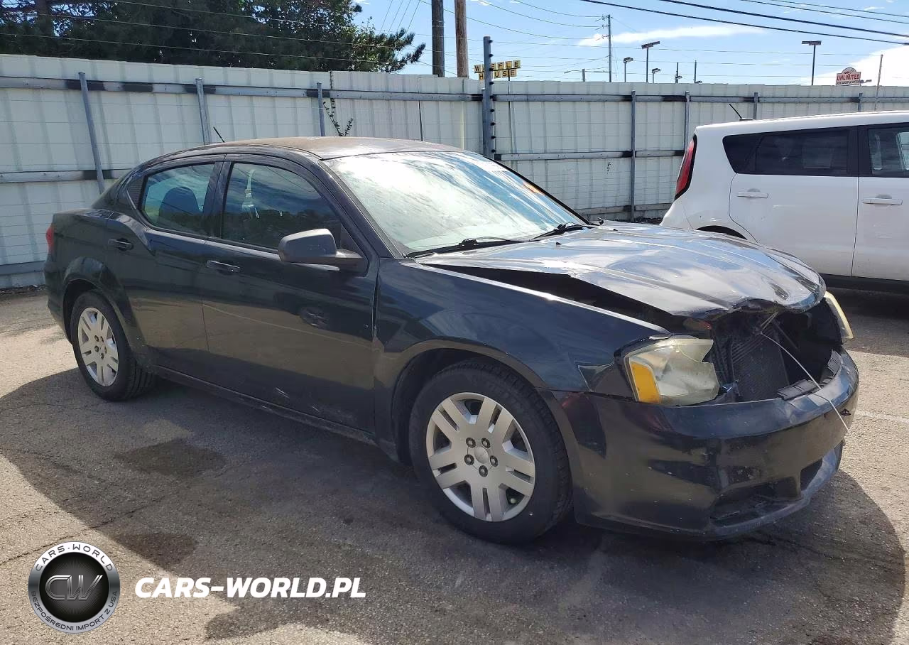 2014 Dodge Avenger Se VIN:1C3CDZAB2EN189349 - 4