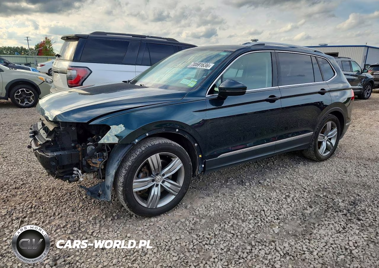 2019 Volkswagen Tiguan Sel Premium VIN:3VV4B7AX9KM008874 - 1