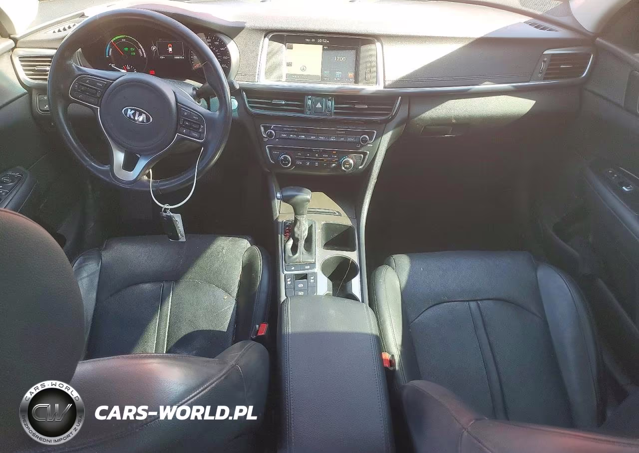 2017 Kia Optima Hybrid Ex VIN:KNAGU4LEXH5010807 - 8