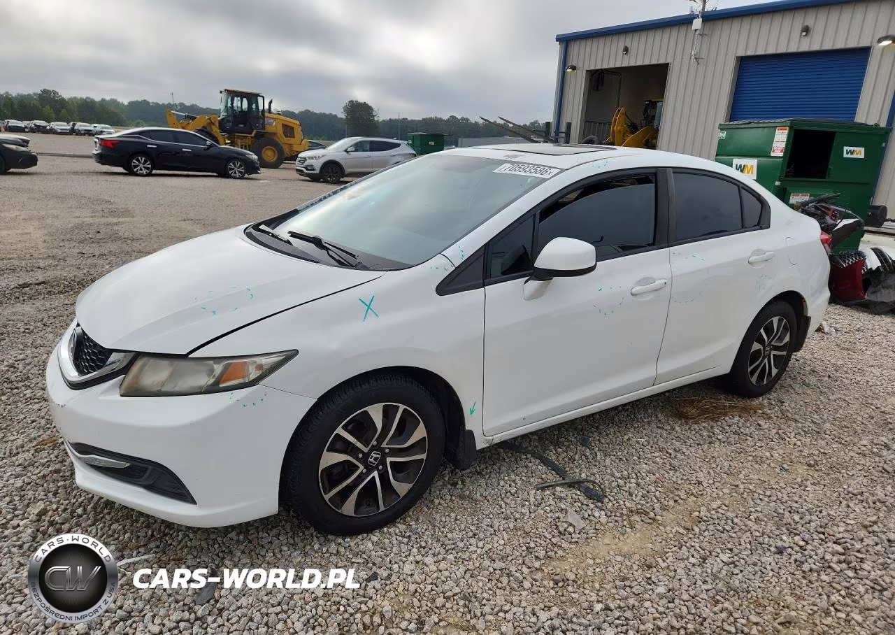 2013 Honda Civic Ex VIN:19XFB2F88DE015632 - 1