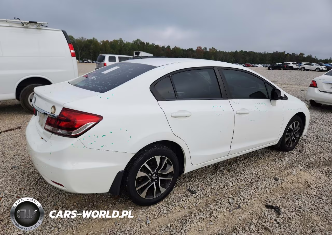 2013 Honda Civic Ex VIN:19XFB2F88DE015632 - 3