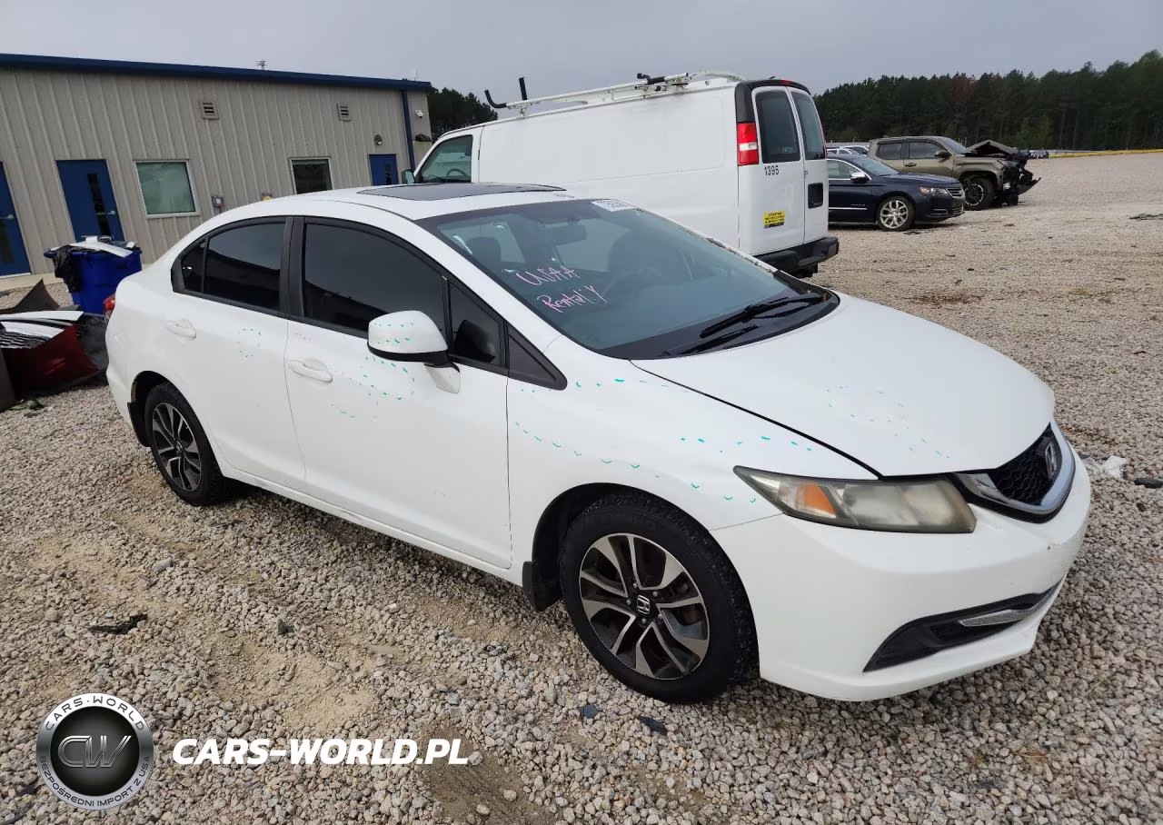2013 Honda Civic Ex VIN:19XFB2F88DE015632 - 4