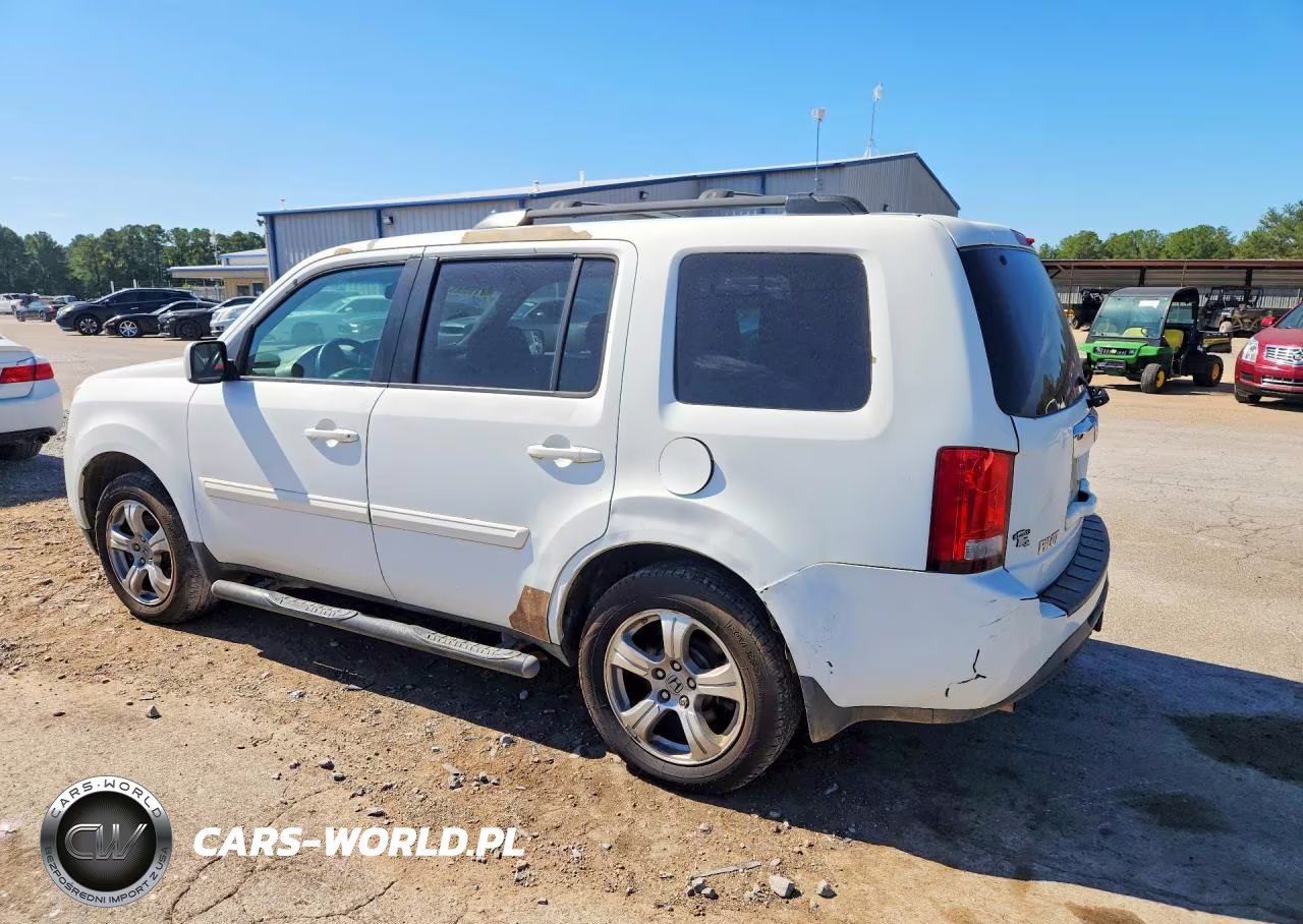 2013 Honda Pilot Exl VIN:5FNYF3H58DB019969 - 2