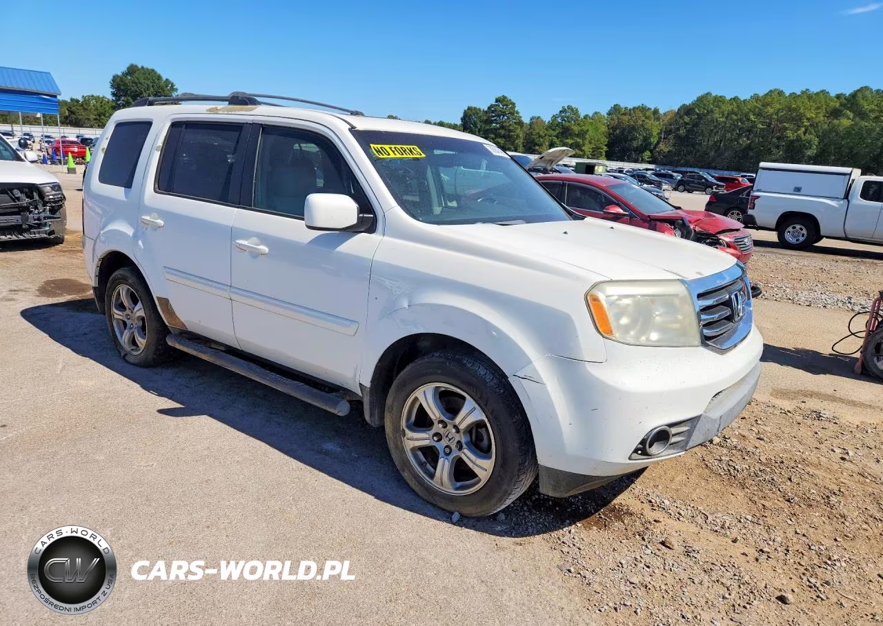 2013 Honda Pilot Exl VIN:5FNYF3H58DB019969 - 4