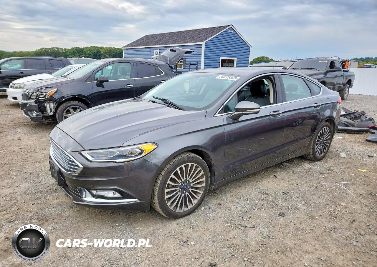2017 Ford Fusion Se VIN:3FA6P0H94HR211048 - 1
