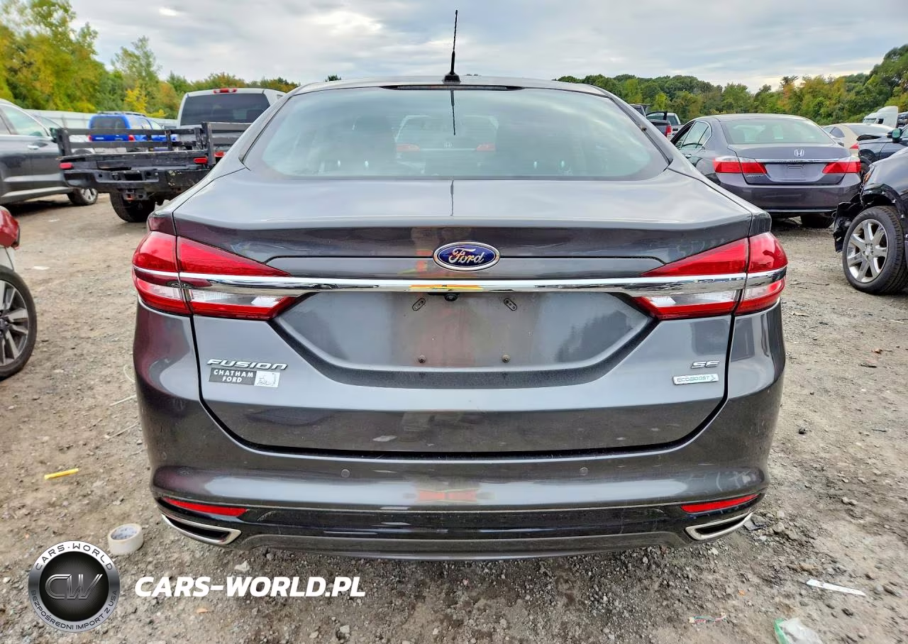 2017 Ford Fusion Se VIN:3FA6P0H94HR211048 - 6