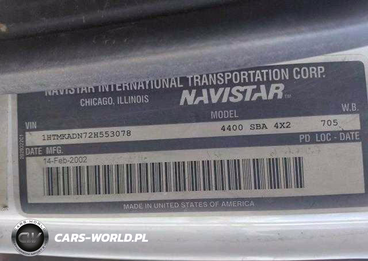 2002 International 4400 Rollback Tow Truck VIN:1HTMKADN72H553078 - 10