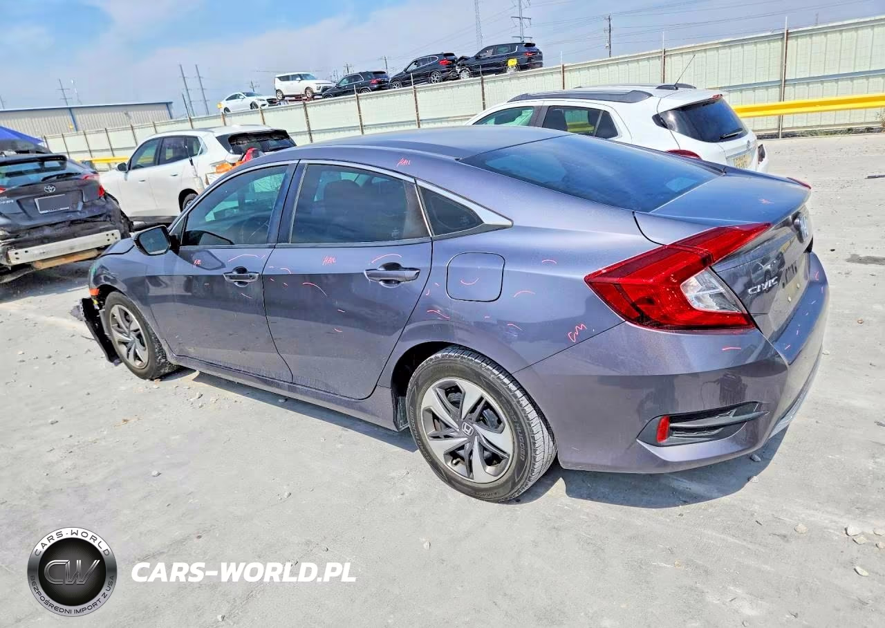2020 Honda Civic Lx VIN:2HGFC2F60LH588802 - 2