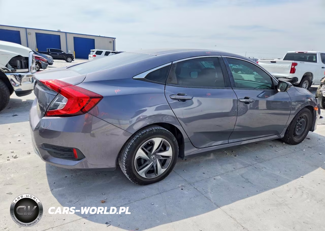 2020 Honda Civic Lx VIN:2HGFC2F60LH588802 - 3