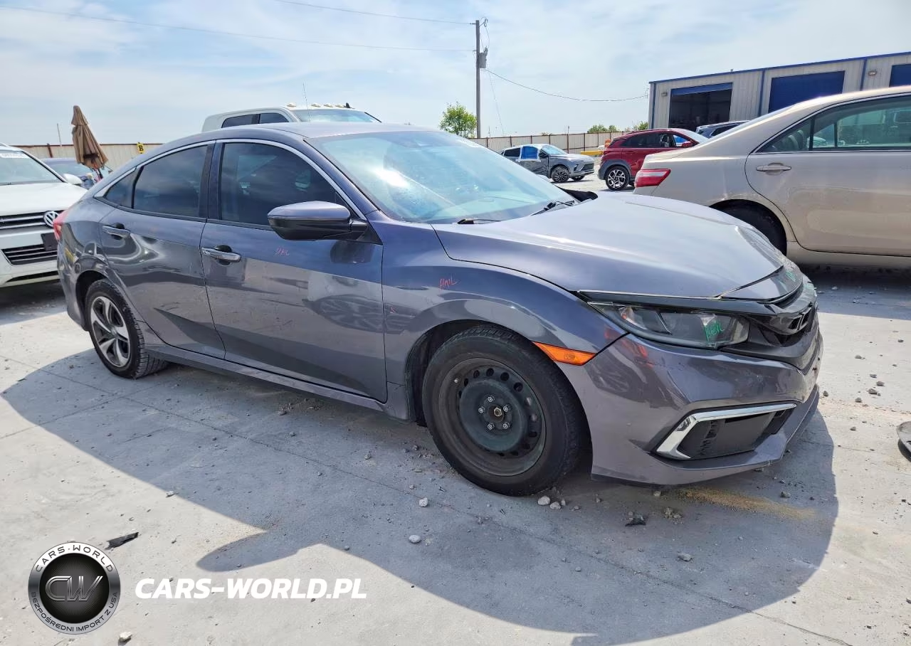 2020 Honda Civic Lx VIN:2HGFC2F60LH588802 - 4