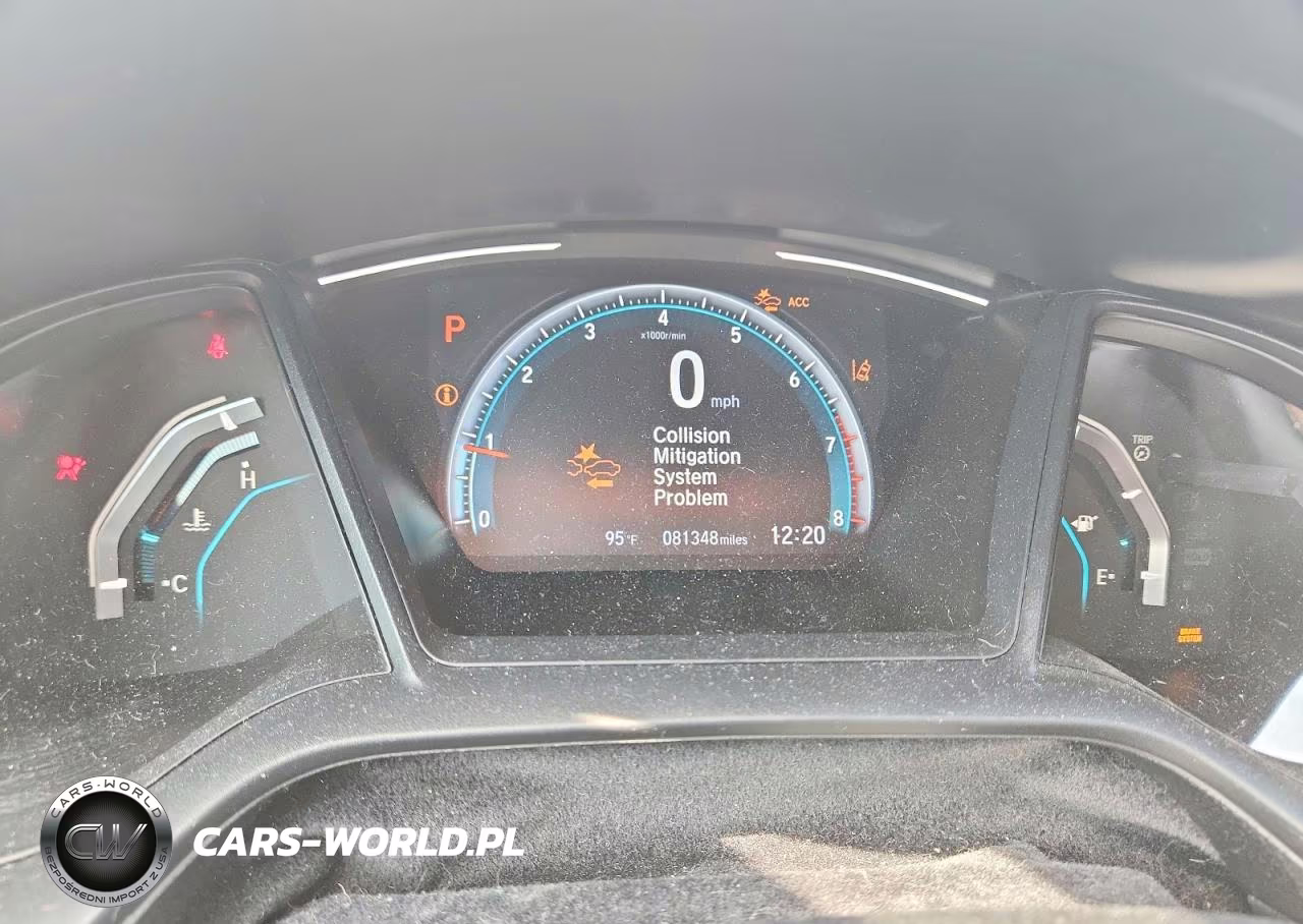 2020 Honda Civic Lx VIN:2HGFC2F60LH588802 - 9