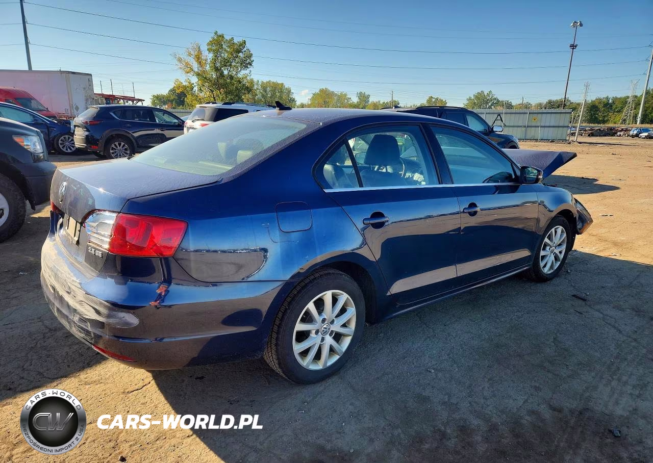 2013 Volkswagen Jetta Se VIN:3VWBP7AJ3DM419142 - 3
