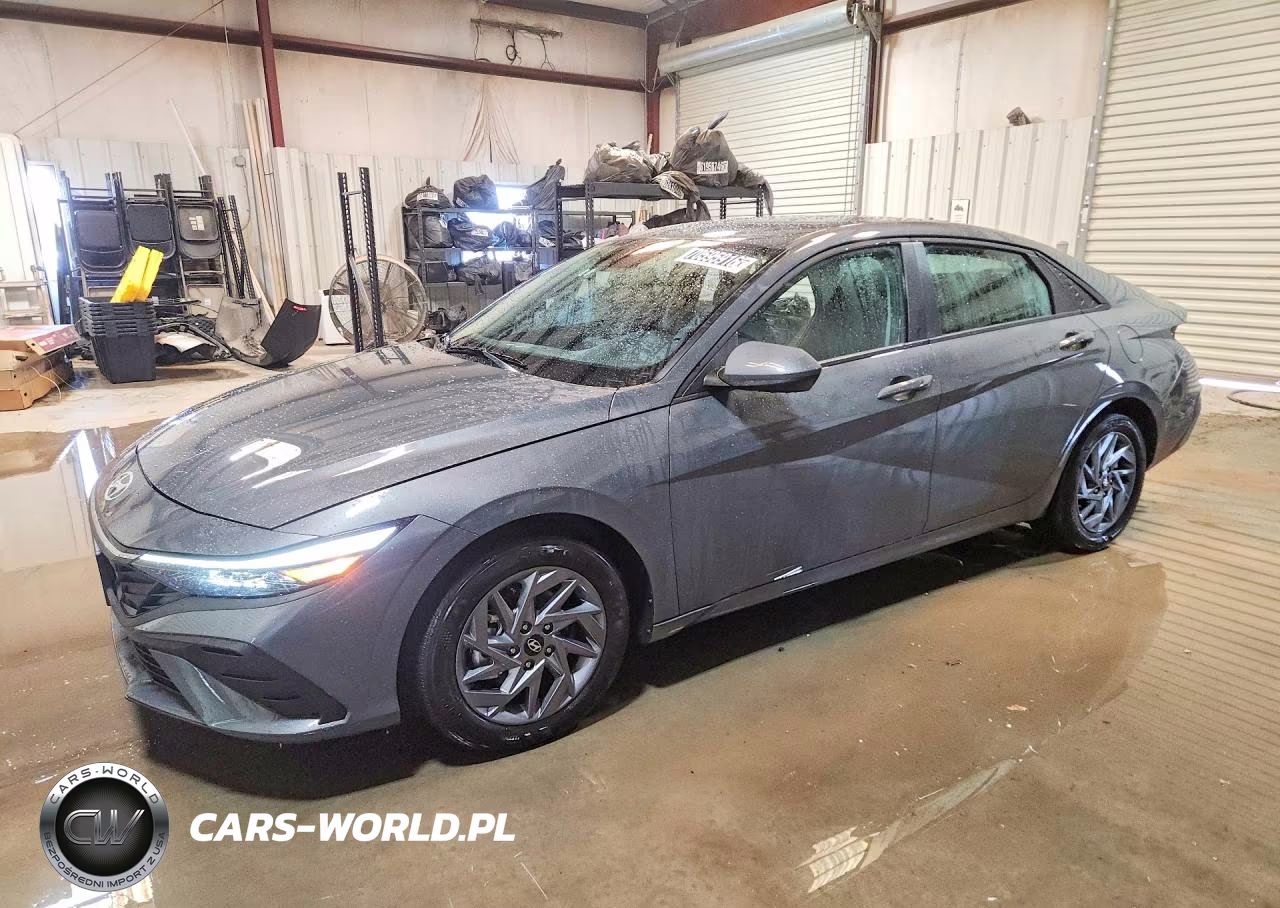 2026 Hyundai Elantra Hybrid Blue VIN:KMHLM4DJ9TU201917 - 1