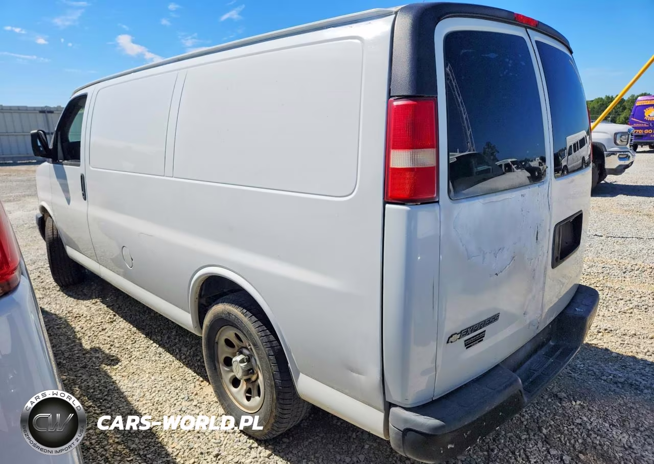 2010 Chevrolet Express G1500 VIN:1GCUGADX1A1152116 - 2