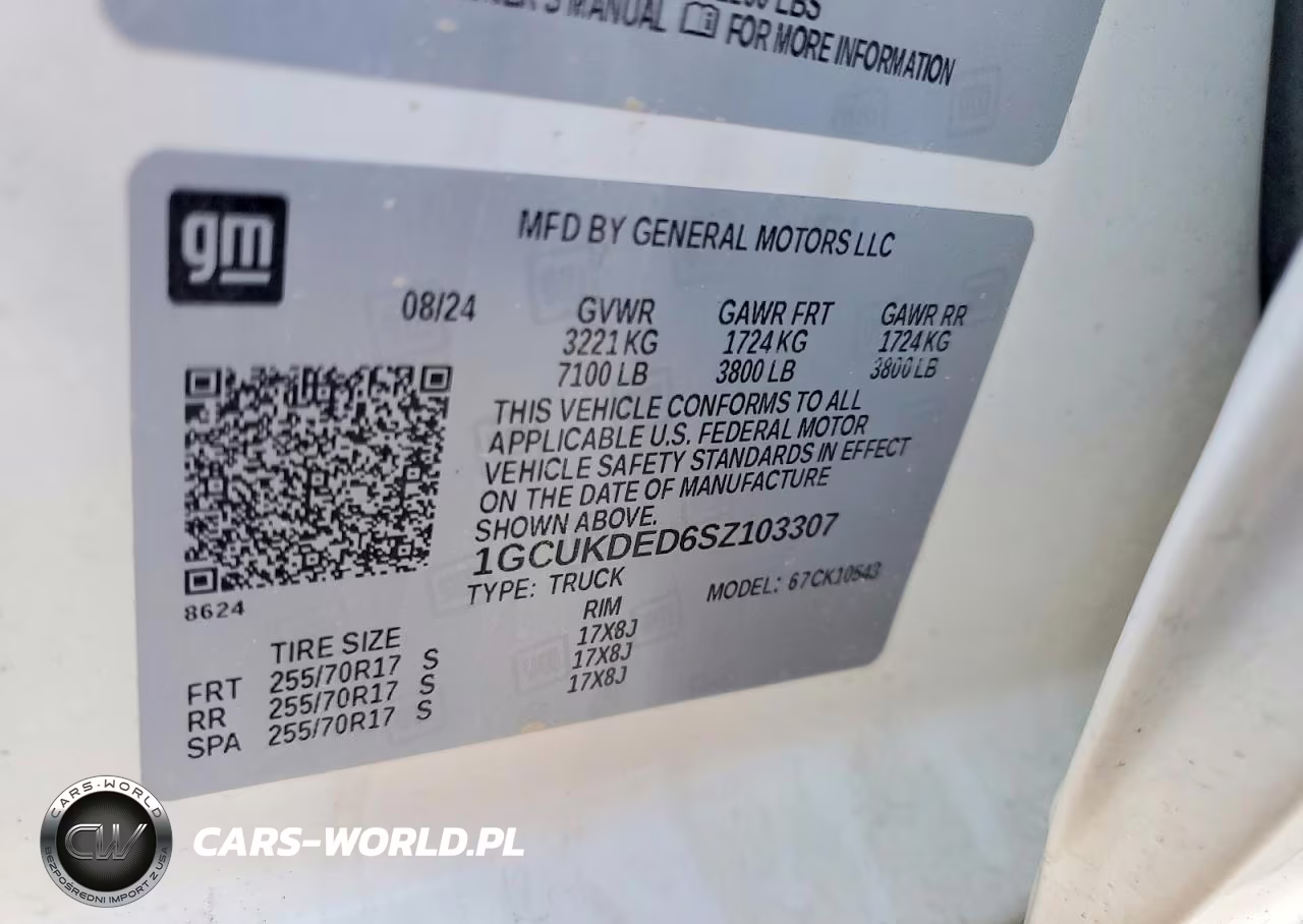 2025 Chevrolet Silverado K1500 Lt VIN:1GCUKDED6SZ103307 - 12