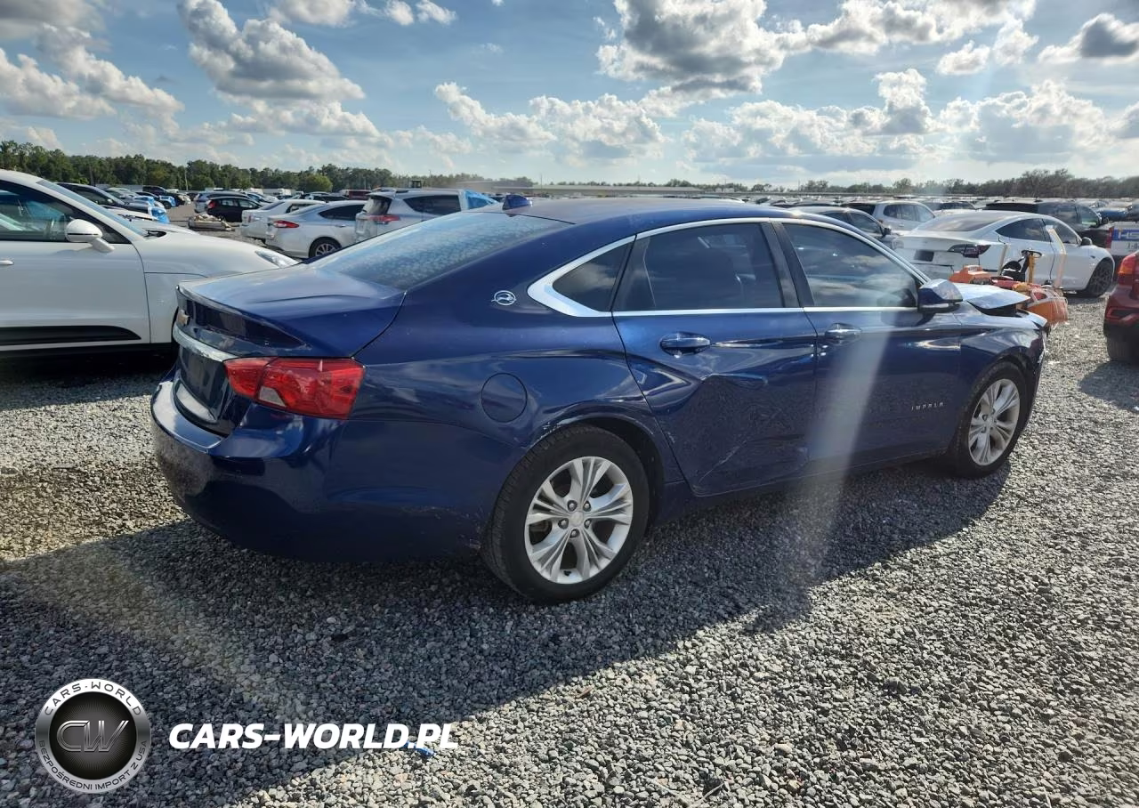 2014 Chevrolet Impala Lt VIN:1G1115SL8EU104086 - 3