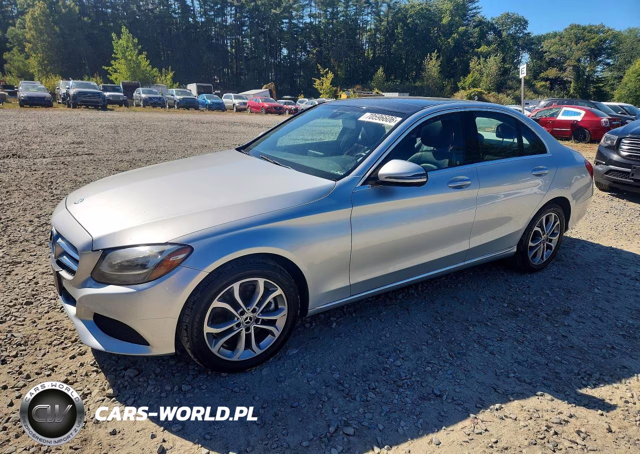 2017 Mercedes-Benz C 300 4Matic VIN:55SWF4KB9HU211336 - 1
