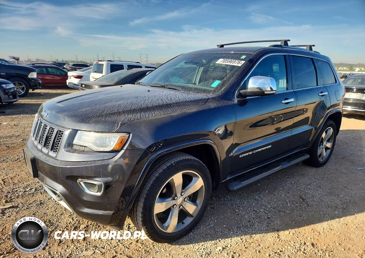 2014 Jeep Grand Cherokee Overland VIN:1C4RJFCG2EC132246 - 1