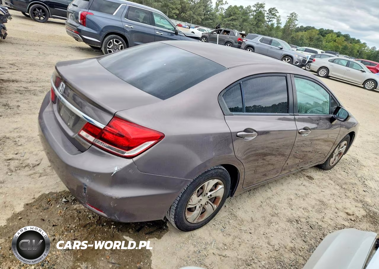 2015 Honda Civic Lx VIN:19XFB2F57FE261970 - 3