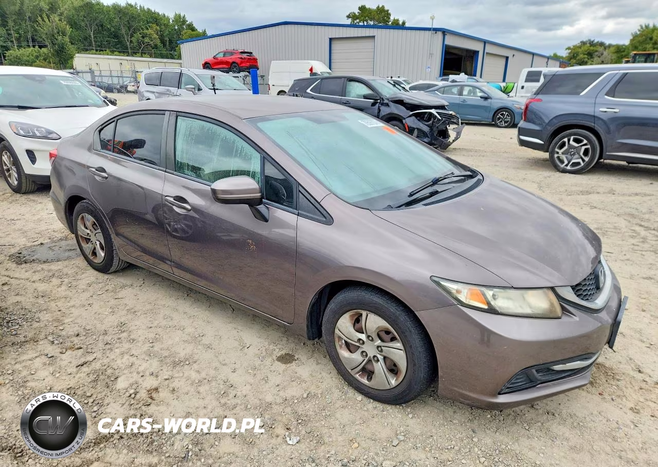 2015 Honda Civic Lx VIN:19XFB2F57FE261970 - 4