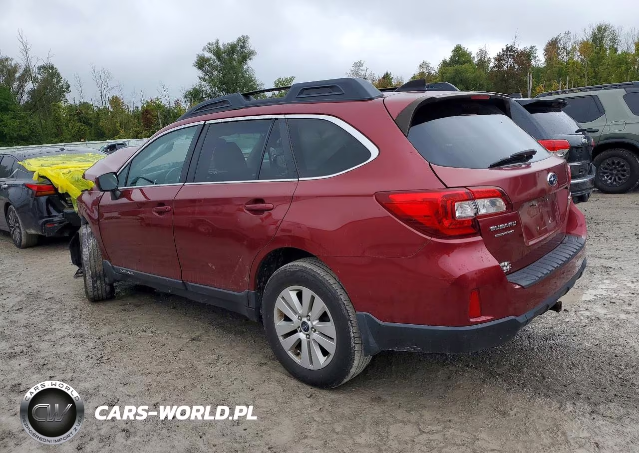 2016 Subaru Outback 2.5I Premium VIN:4S4BSAEC0G3335811 - 2