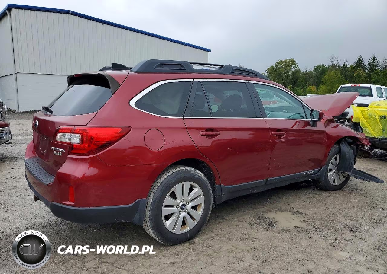 2016 Subaru Outback 2.5I Premium VIN:4S4BSAEC0G3335811 - 3