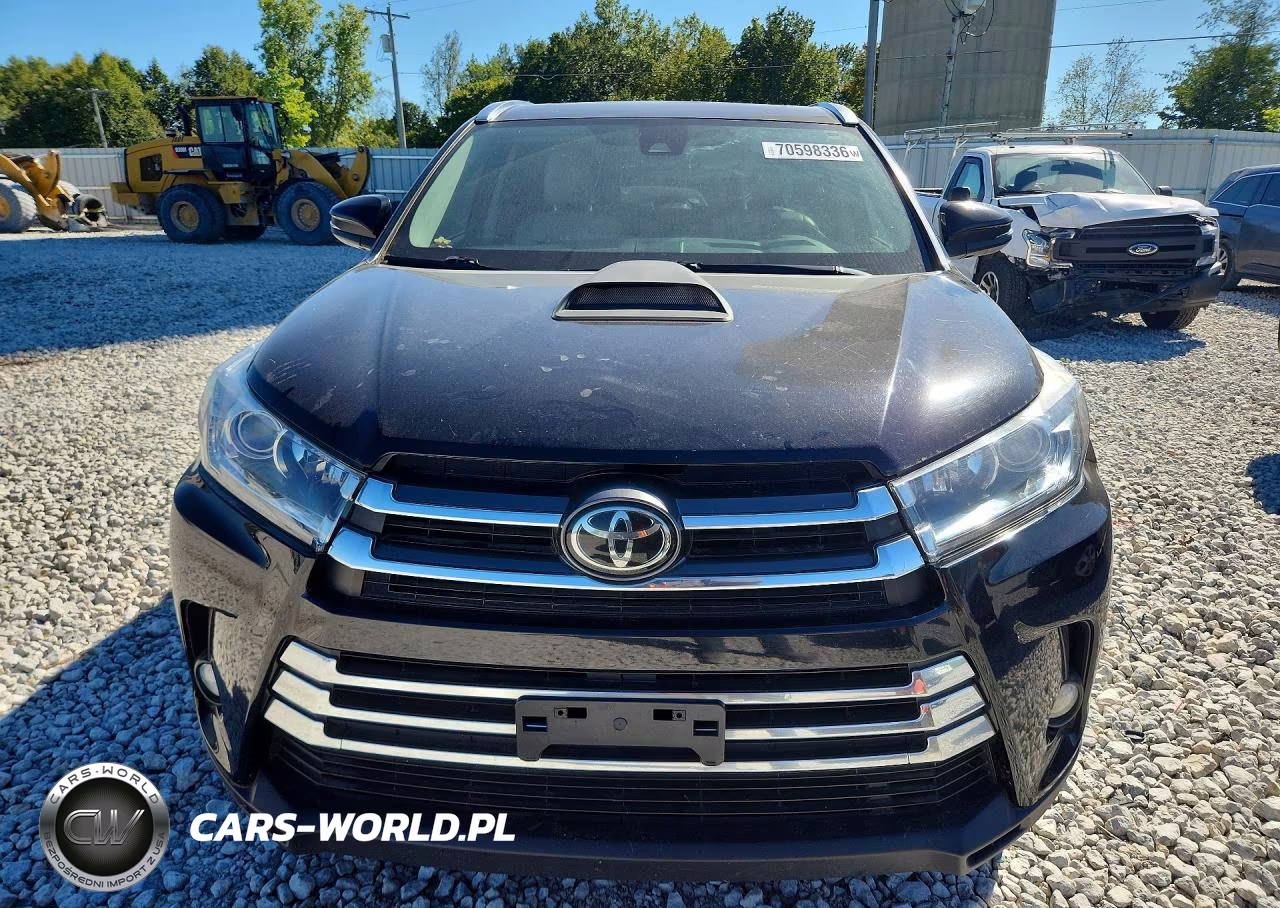 2017 Toyota Highlander Limited VIN:5TDDZRFH0HS470241 - 5