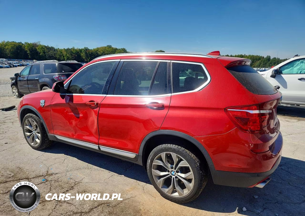 2016 BMW X3 xDrive28I VIN:5UXWX9C51G0D64151 - 2