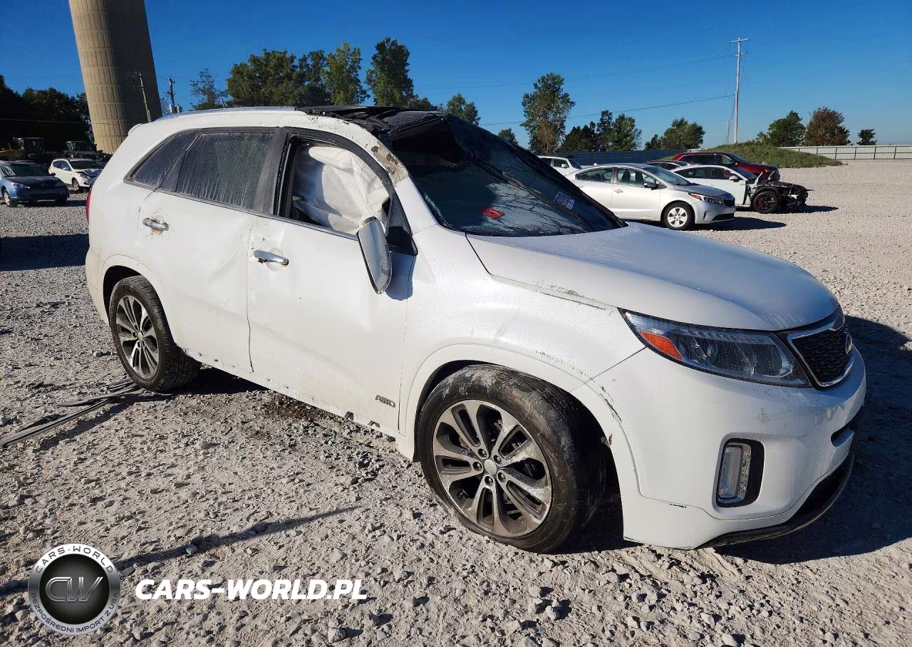 2014 Kia Sorento Sx VIN:5XYKWDA73EG522892 - 4