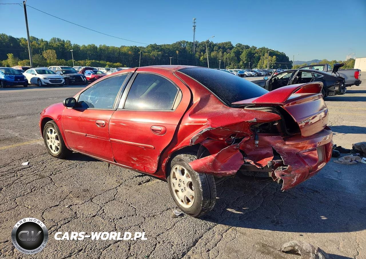 2004 Dodge Neon Sxt VIN:1B3ES56C84D500437 - 2