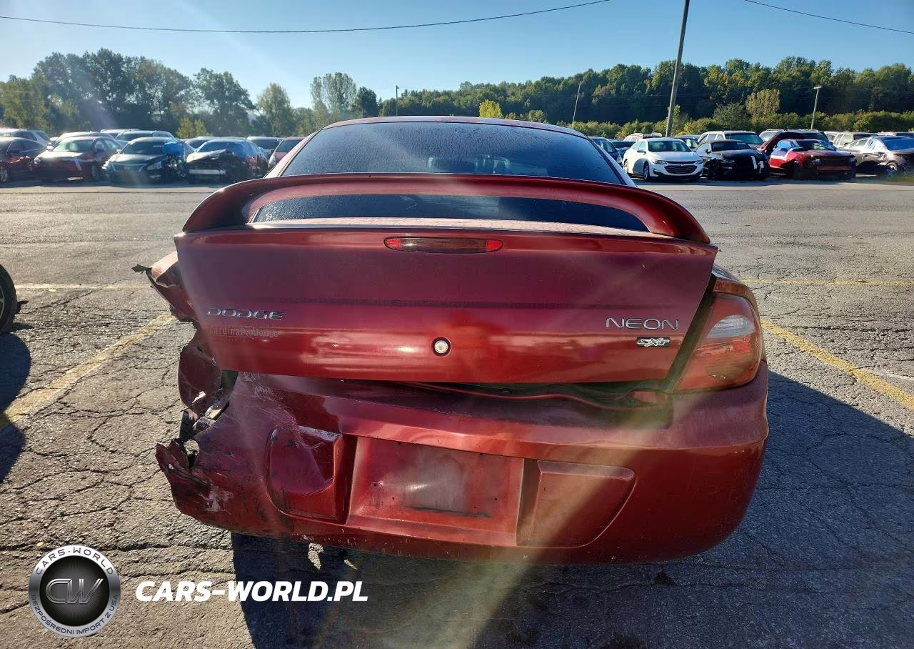 2004 Dodge Neon Sxt VIN:1B3ES56C84D500437 - 6