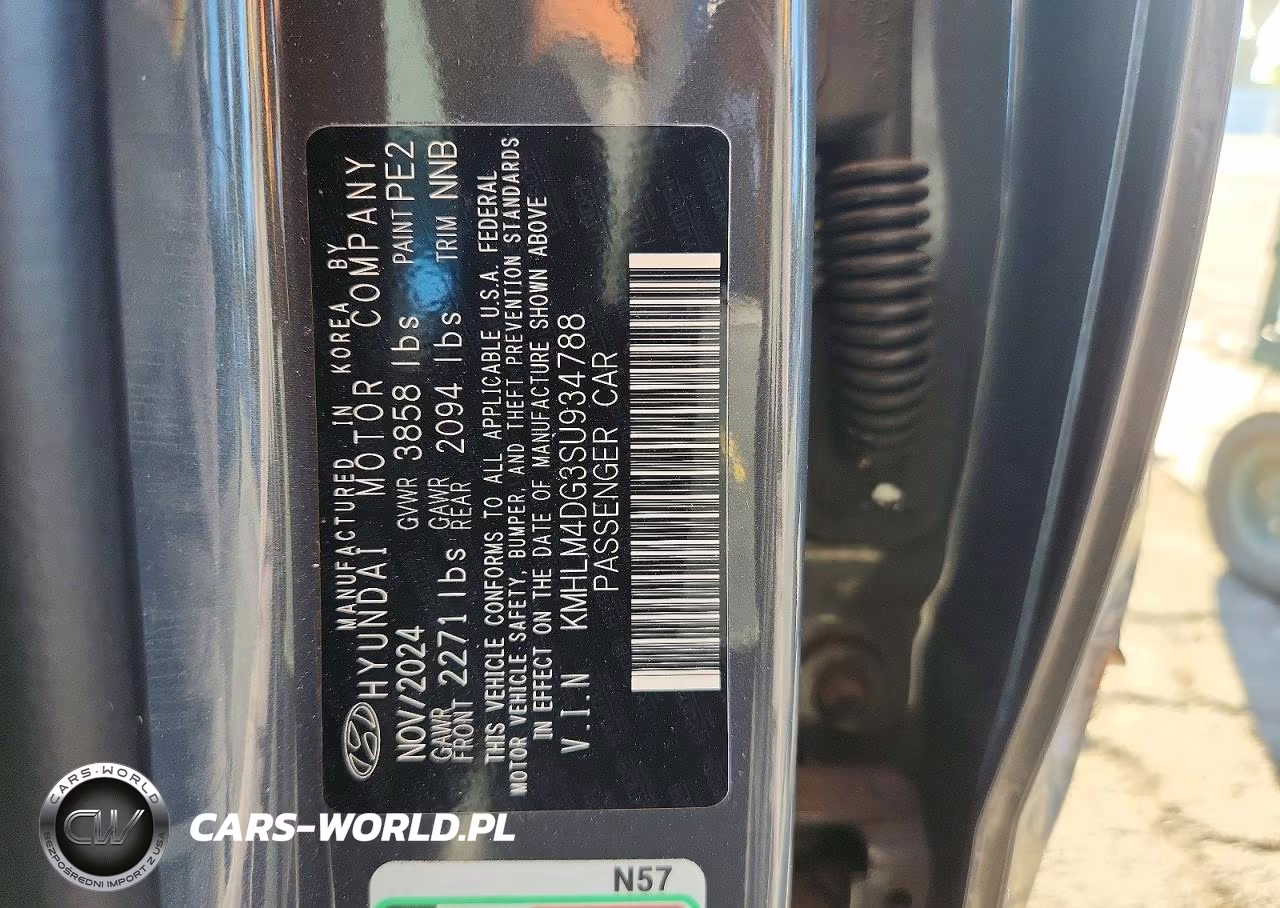 2025 Hyundai Elantra Sel Sport VIN:KMHLM4DG3SU934788 - 12
