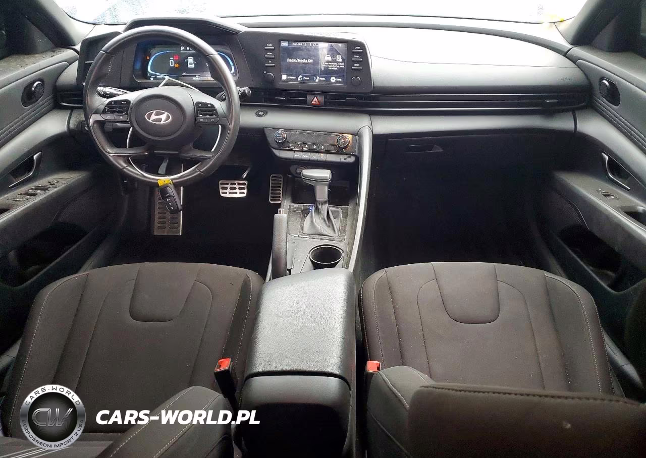 2025 Hyundai Elantra Sel Sport VIN:KMHLM4DG3SU934788 - 8