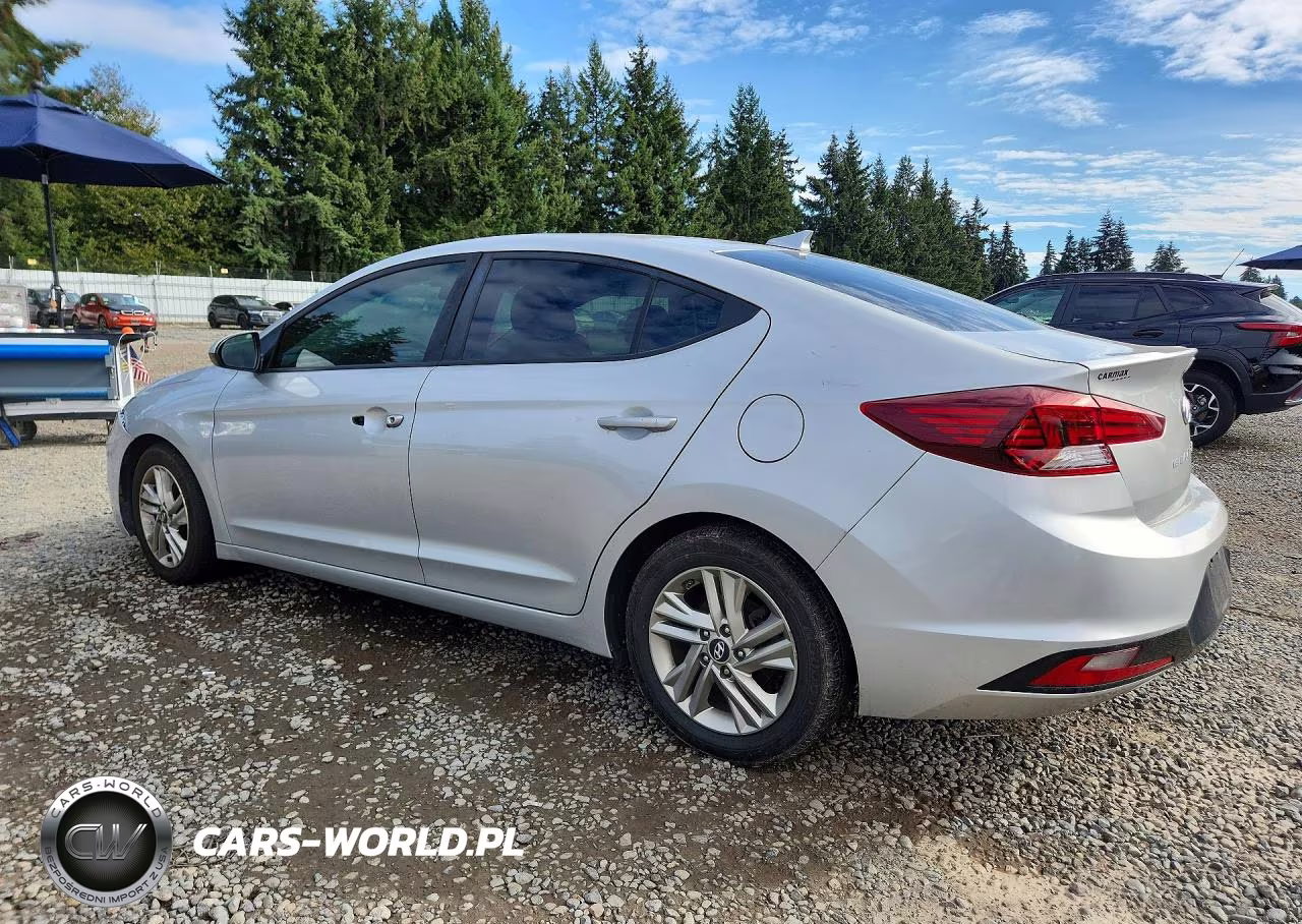 2019 Hyundai Elantra Sel VIN:5NPD84LF4KH449804 - 2