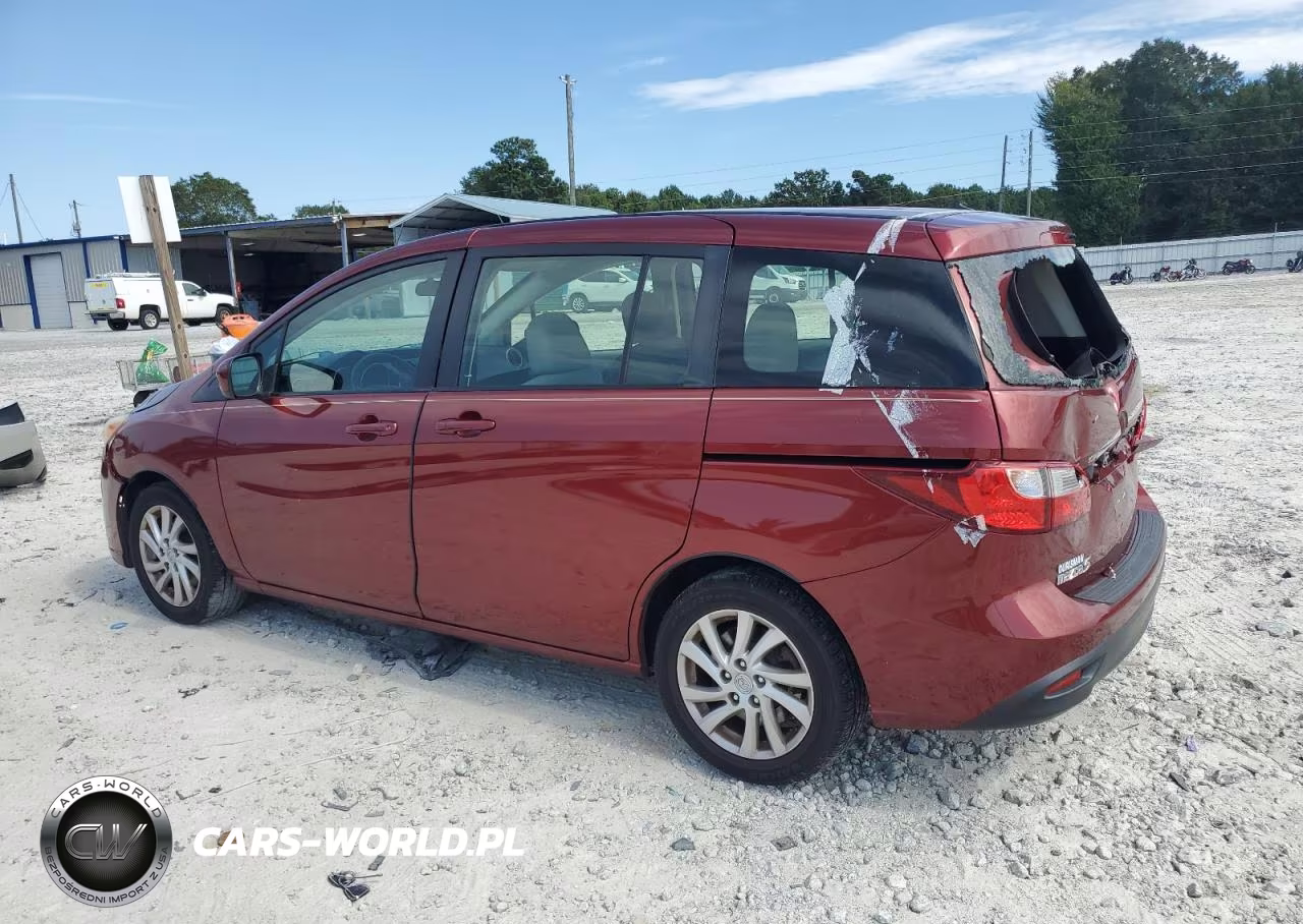 2012 Mazda 5 VIN:JM1CW2BL7C0139383 - 2