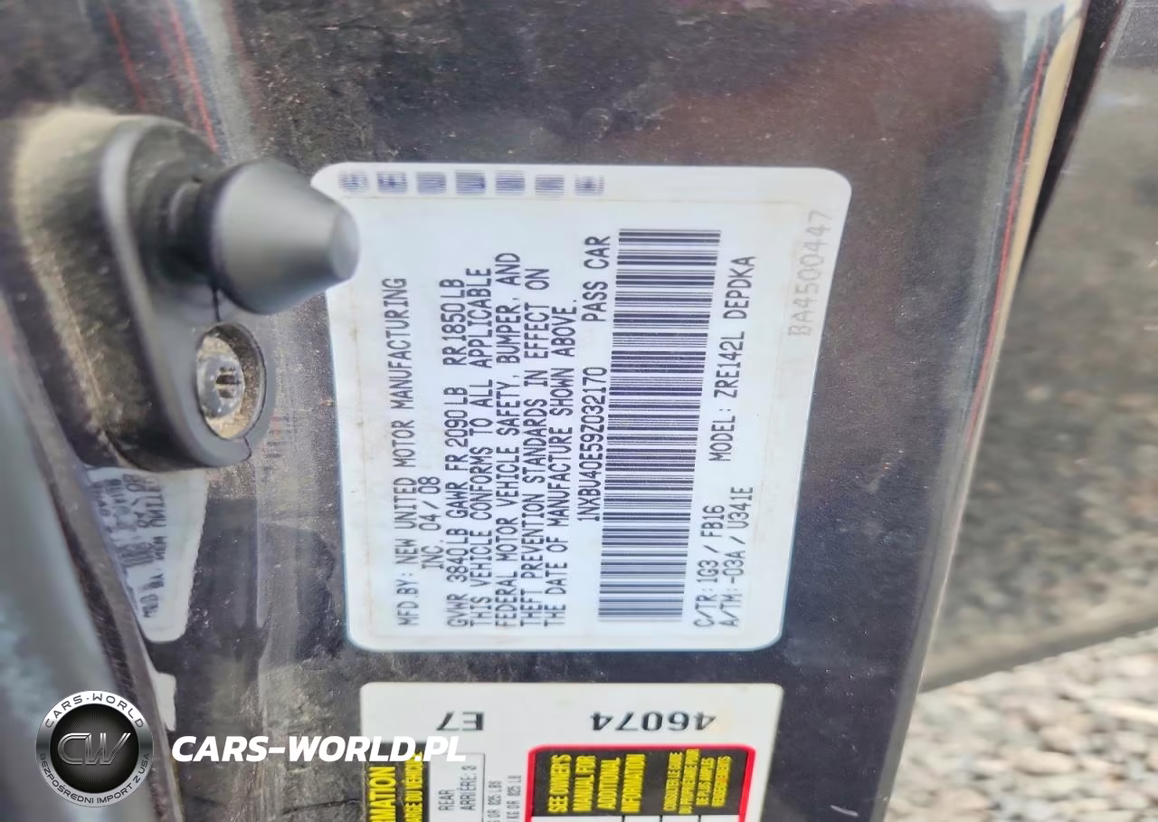 2009 Toyota Corolla Le VIN:1NXBU40E59Z032170 - 12