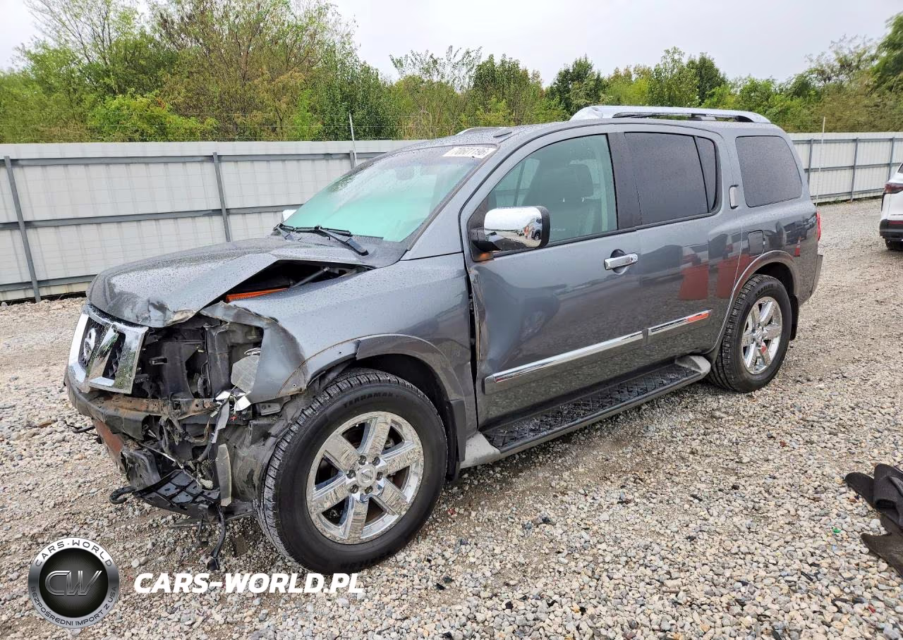 2014 Nissan Armada Platinum VIN:5N1BA0NF3EN610693 - 1